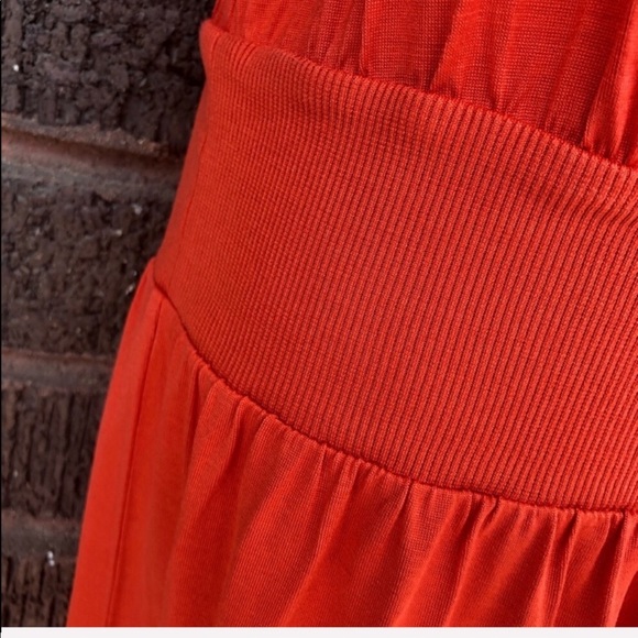 Banana Republic Orange Silk Dress - Picture 7 of 8